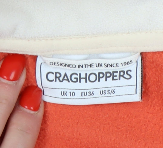 Craghoppers Women's Orange Pullover Sweatshirt UK 10