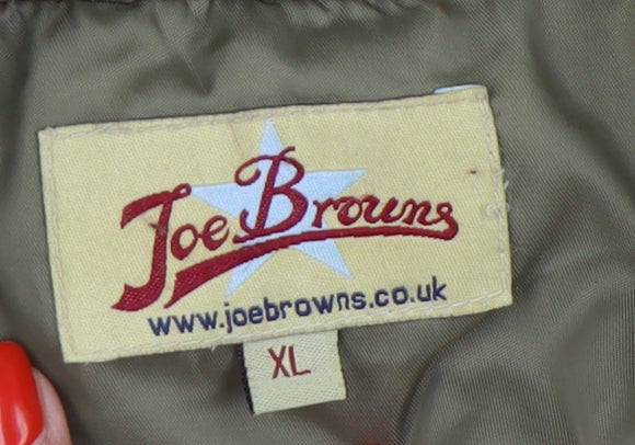 Mens UK Size XL Joe Browns Green Puffer Jacket