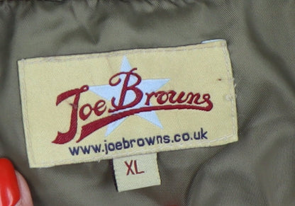 Mens UK Size XL Joe Browns Green Puffer Jacket