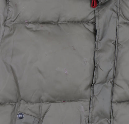 Mens UK Size XL Joe Browns Green Puffer Jacket