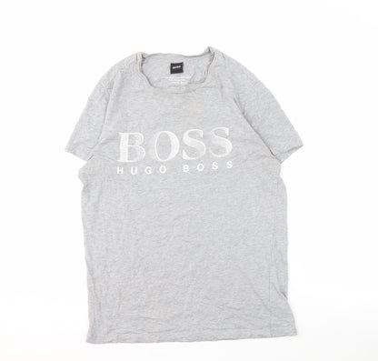 Mens UK Size S HUGO BOSS Grey  T-Shirt
