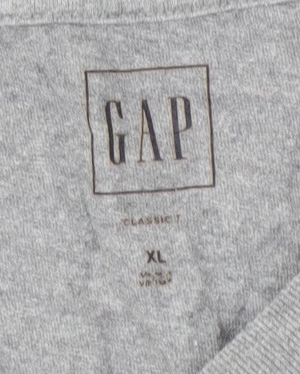 Mens UK Size XL Gap Grey  T-Shirt