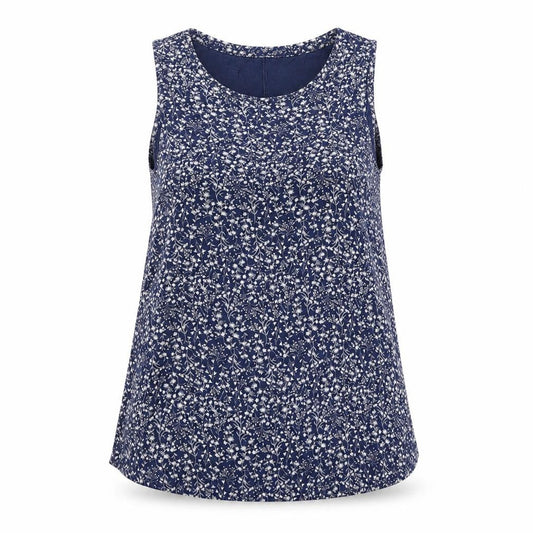 Womens UK Size M Old Navy Blue Basic Tank