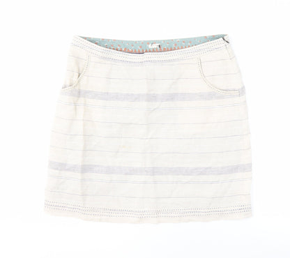 Womens UK Size 14 White Stuff Mini  Skirt