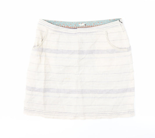 Womens UK Size 14 White Stuff Mini  Skirt