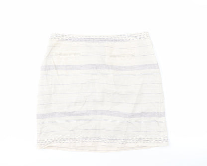 Womens UK Size 14 White Stuff Mini  Skirt