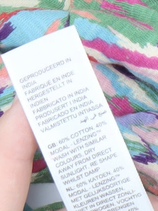 Womens UK Size 12 Fat Face Multicoloured Tunic Blouse
