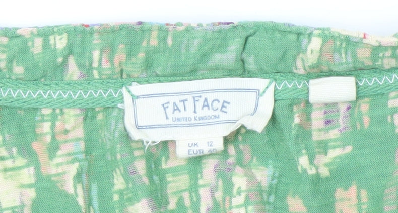 Womens UK Size 12 Fat Face Multicoloured Tunic Blouse