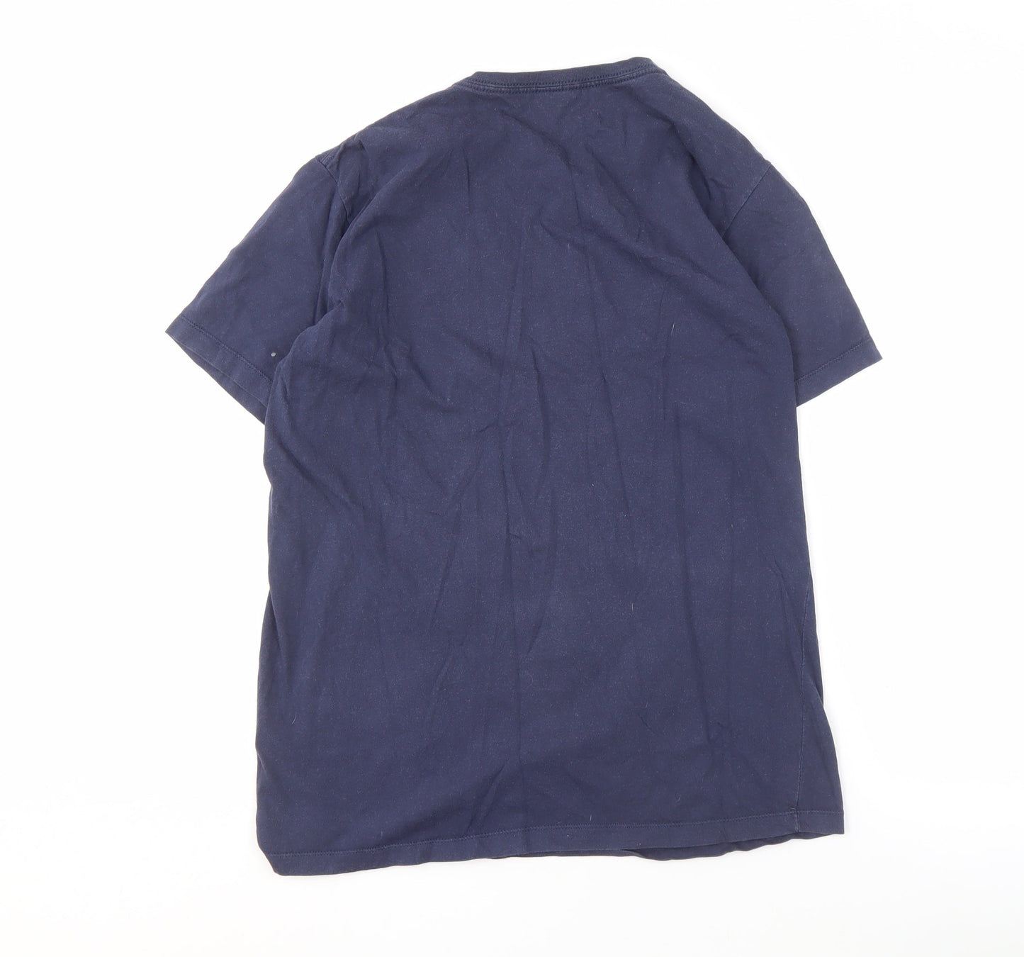 Threadless Men's Blue Geek T-Shirt M Graphic Print