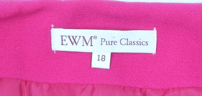 EWM Pure Classics Women's Pink Size 18 Skirt