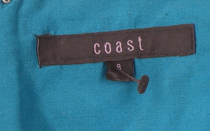 Coast Women's Blue A-Line Sleeveless Party Dress