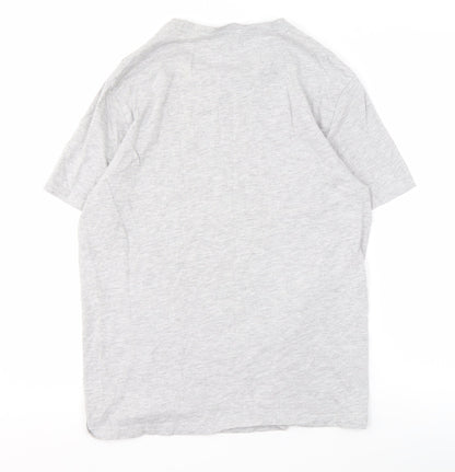 George Mens Grey PlayStation T-Shirt Size M