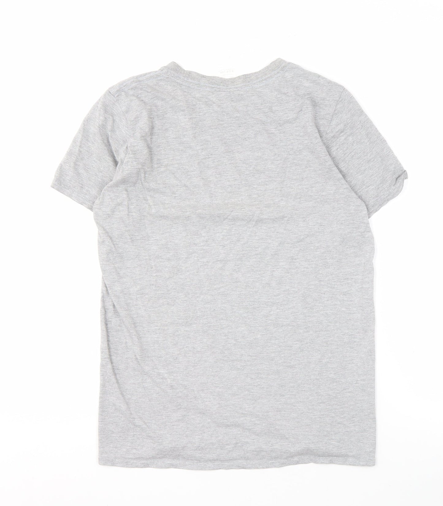 Mens UK Size S Gildan Grey  T-Shirt