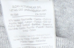 Mens UK Size S Gildan Grey  T-Shirt