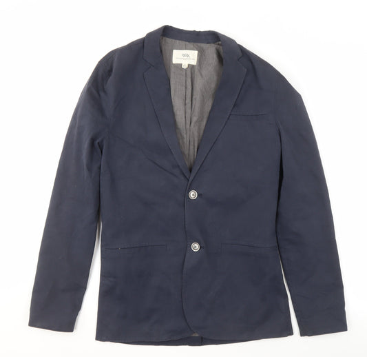 WRK Men's Blue Blazer Size 36 Regular Jacket