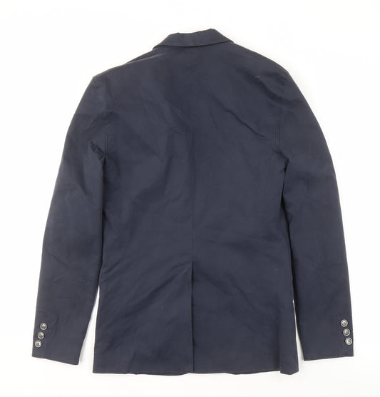 WRK Men's Blue Blazer Size 36 Regular Jacket