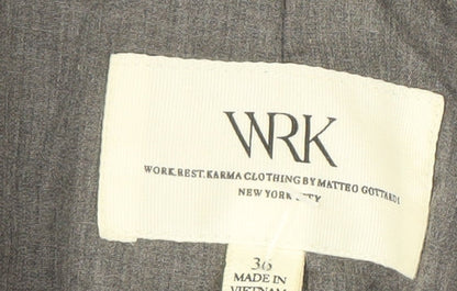 WRK Men's Blue Blazer Size 36 Regular Jacket