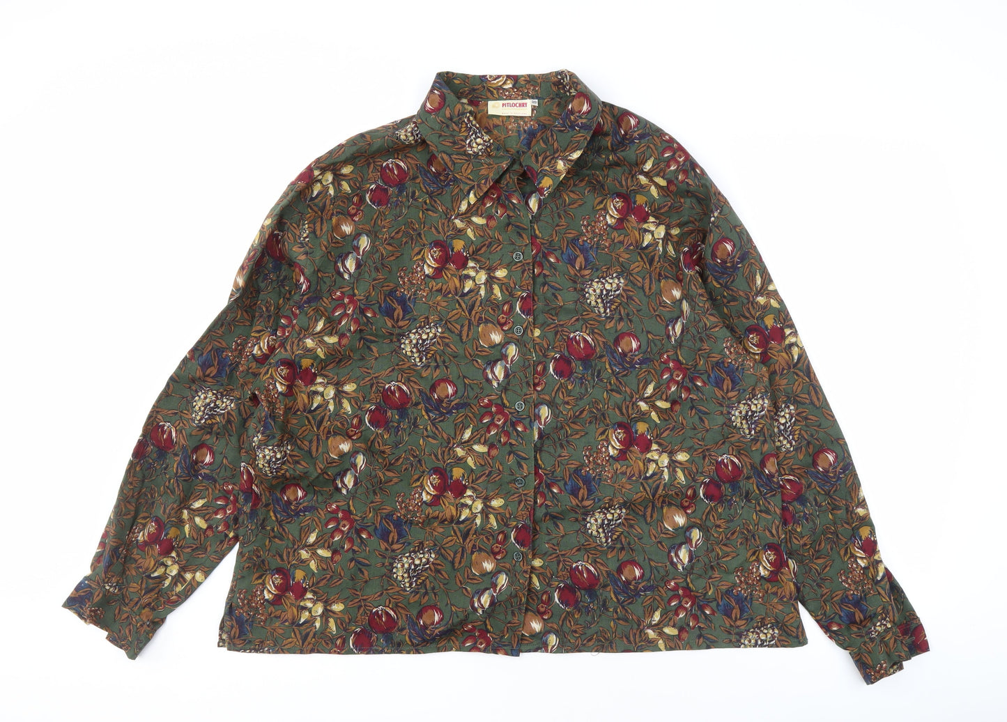 Pitlochry Women's Multicoloured Floral Button-Up Shirt