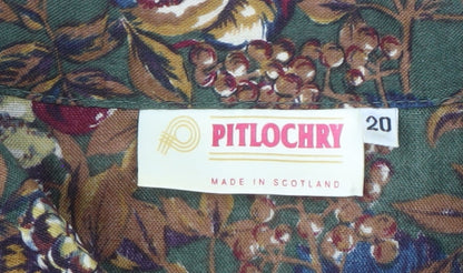 Pitlochry Women's Multicoloured Floral Button-Up Shirt