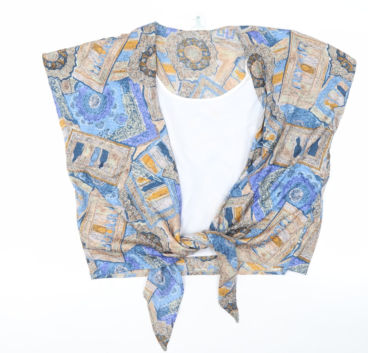 Womens UK Size 18 C&A Multicoloured Wrap
