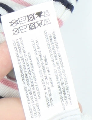 The Stronghold Men's XL Multicoloured Striped T-Shirt