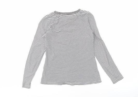 Joules Women's Striped Long Sleeve T-Shirt, Size 8