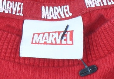 Marvel Boys Red Spider-Man T-Shirt, 5-6 Years