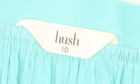 Hush Women's Blue Skirt, Size 10, Elastic Waist