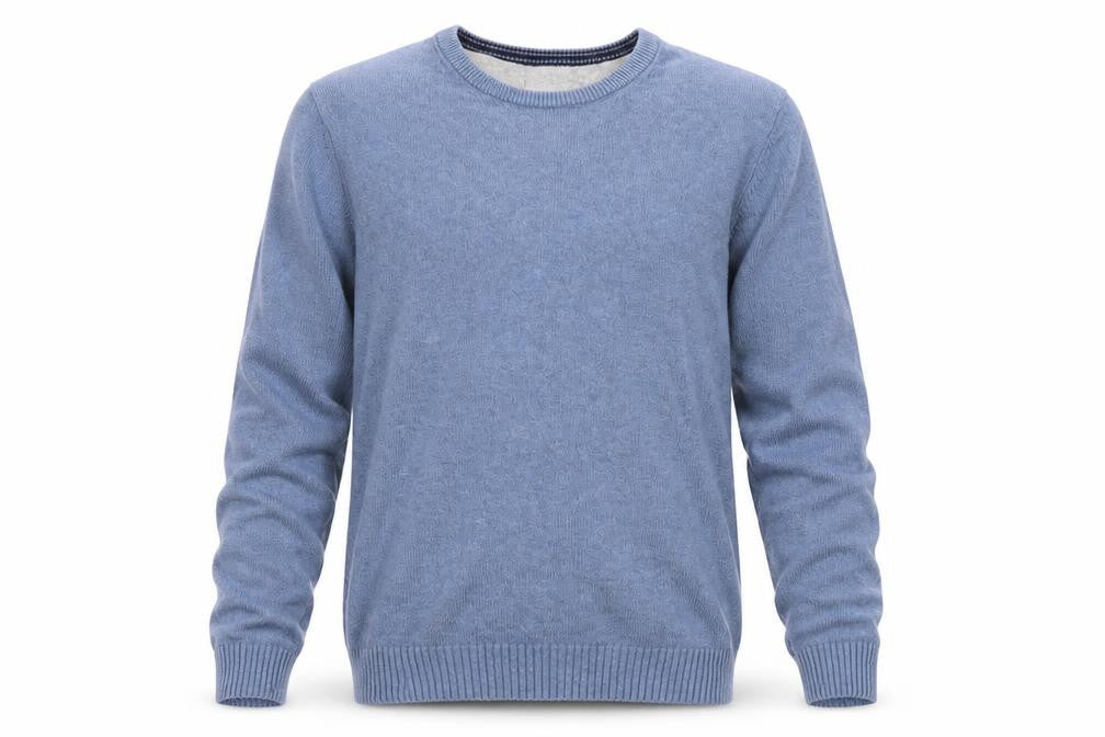 Mens UK Size M Maine New England Blue Pullover Jumper