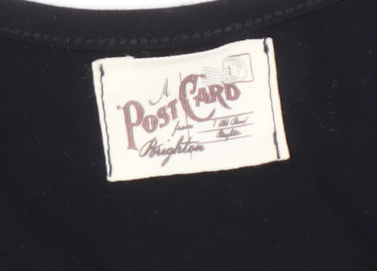 Post Card Women’s Black Casual Dress Size 2