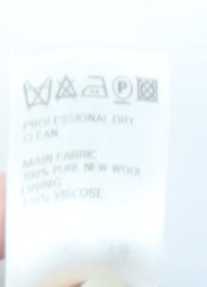 Marks and Spencer Women's Purple Pencil Skirt - Size 14