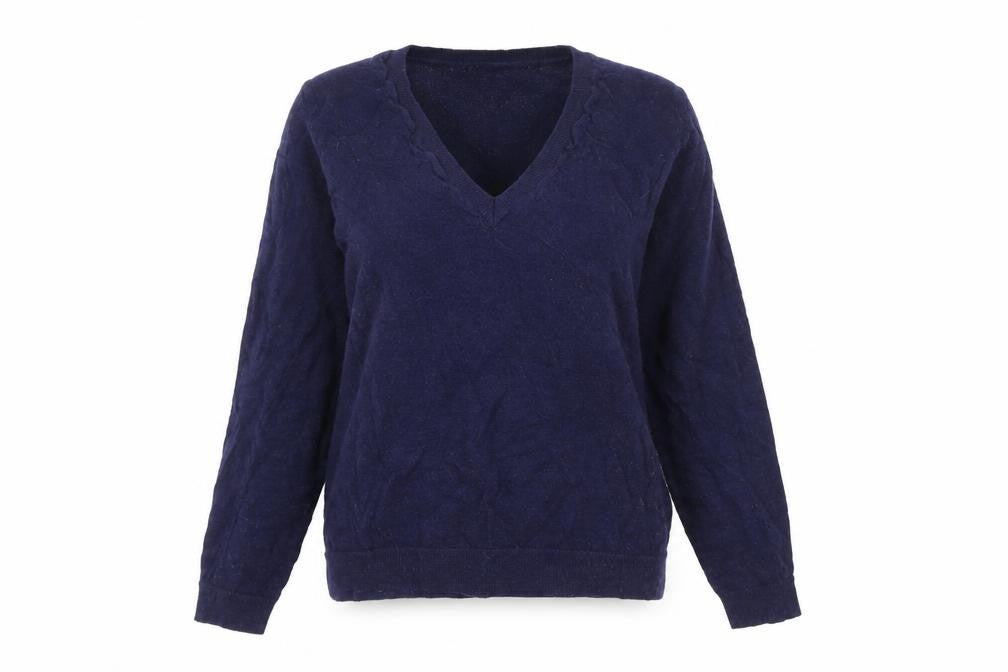 Womens UK Size 10 Zara Blue Pullover Jumper