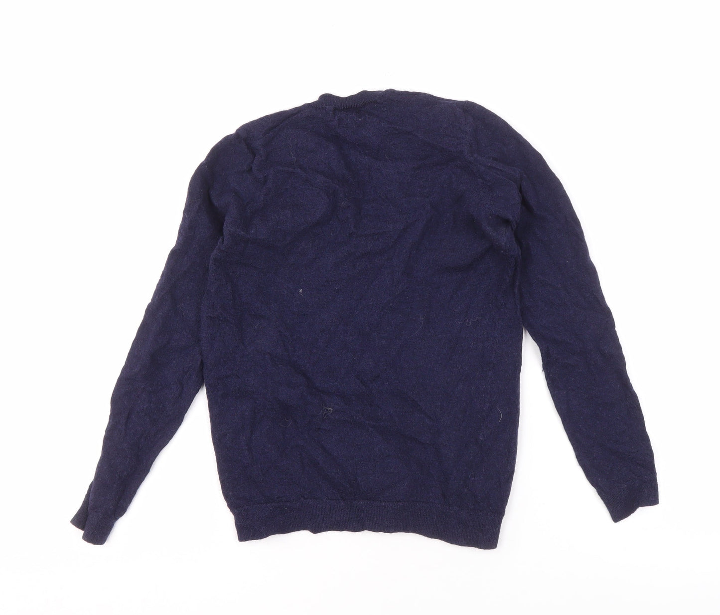 Womens UK Size 10 Zara Blue Pullover Jumper