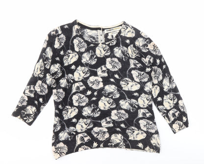 Clements Ribeiro Women's Floral Wool Pullover Jumper