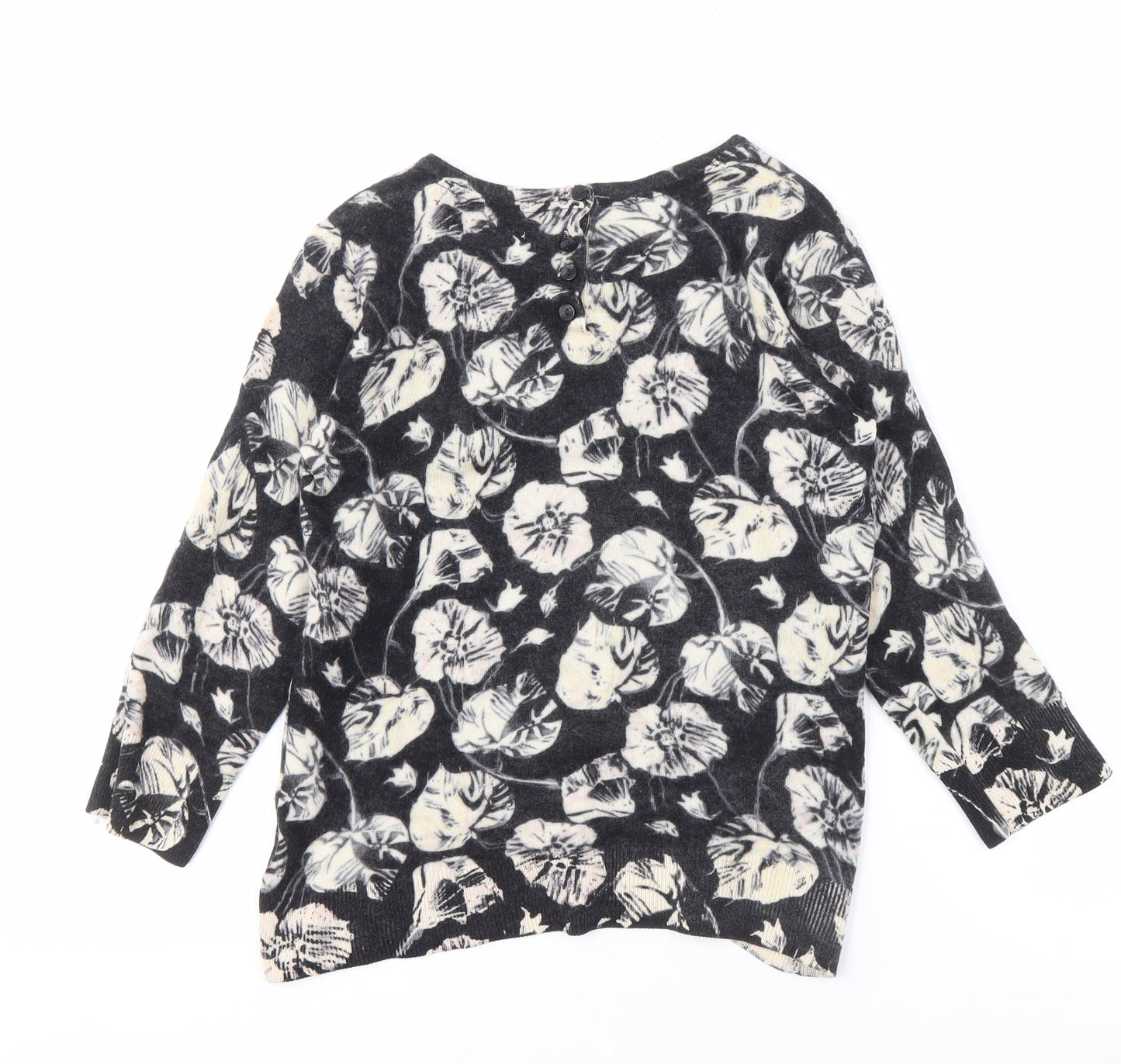 Clements Ribeiro Women's Floral Wool Pullover Jumper