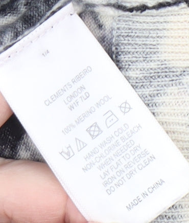 Clements Ribeiro Women's Floral Wool Pullover Jumper