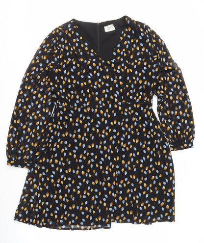 Hush Women's Multicoloured Floral Dress Size 14