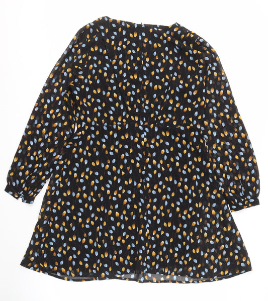 Hush Women's Multicoloured Floral Dress Size 14