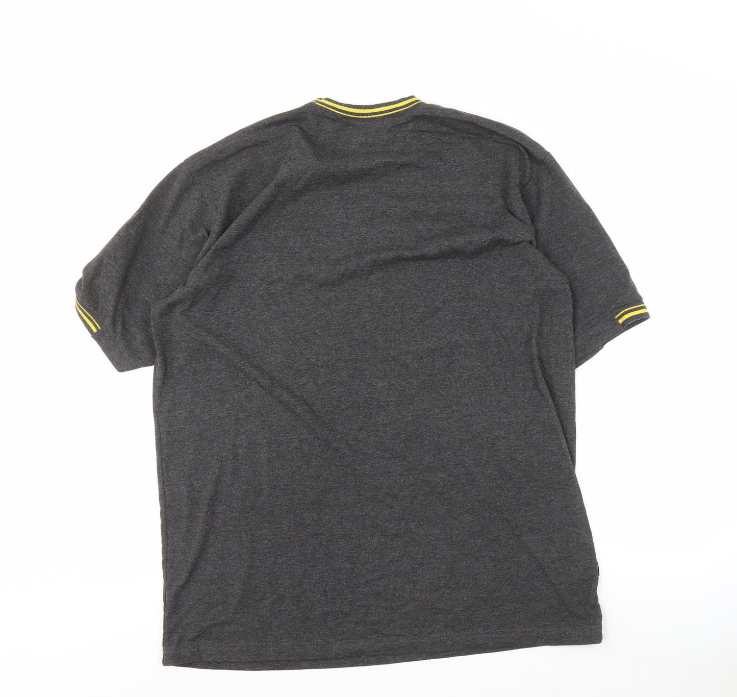 Slazenger Men's Grey Crew Neck T-Shirt, L