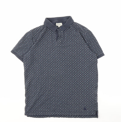 Jack Wills Men's Blue Polo Shirt Size S Short Sleeve