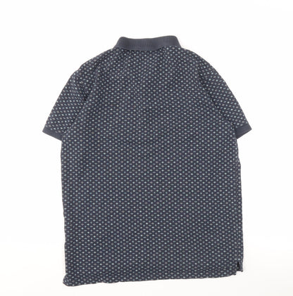 Jack Wills Men's Blue Polo Shirt Size S Short Sleeve