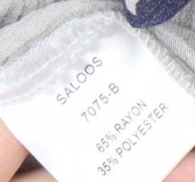 Saloos Women's Multicoloured Floral Dress Size 12