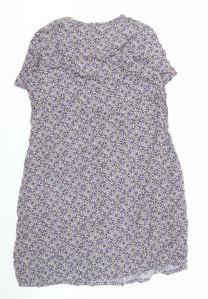 Fat Face Women's Multicoloured Geometric Dress