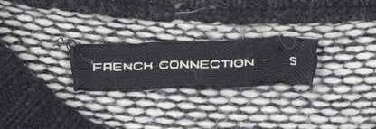French Connection Men's Black Pullover Jumper, Size S