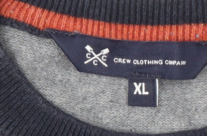 Crew Clothing Company Men's XL Multicoloured Pullover