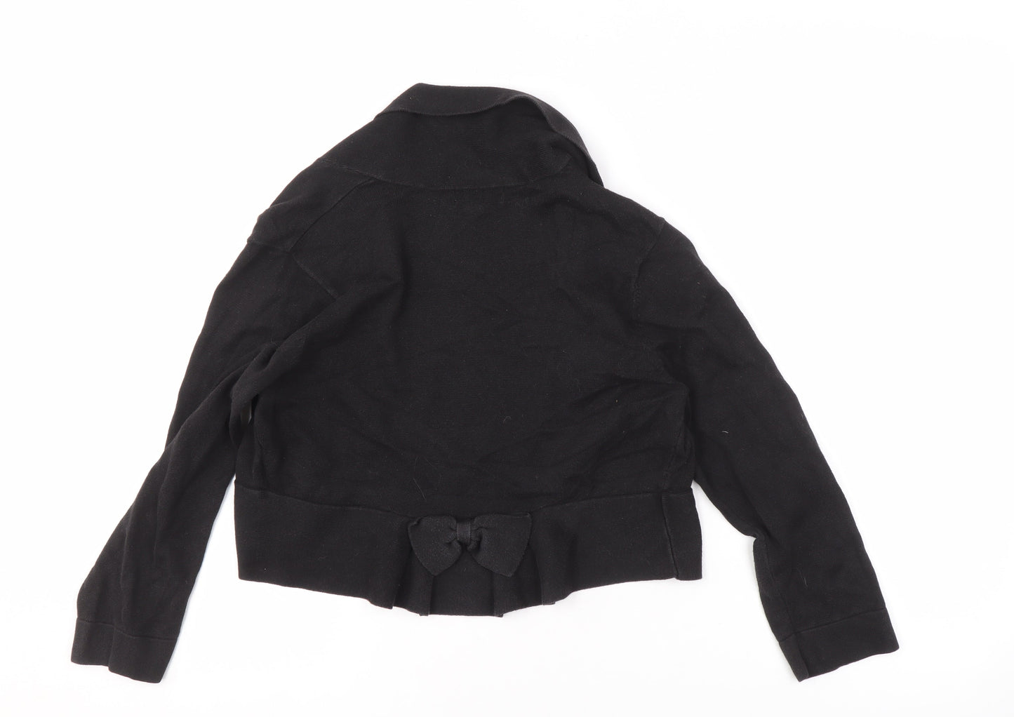 Womens UK Size M Monsoon Black Cardigan Jumper