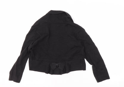 Womens UK Size M Monsoon Black Cardigan Jumper