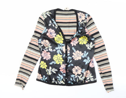 Womens UK Size 4 Whistles Multicoloured Basic Blouse