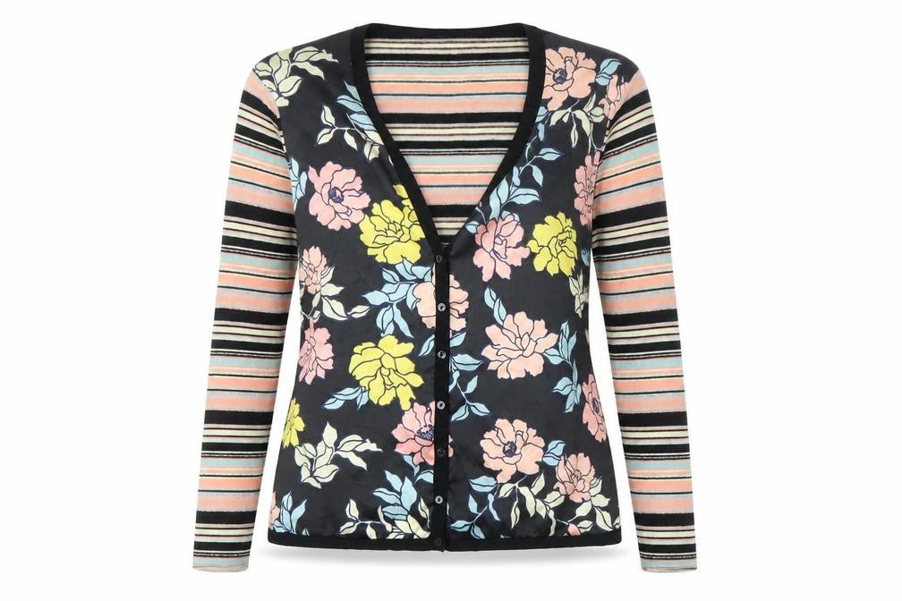 Womens UK Size 4 Whistles Multicoloured Basic Blouse