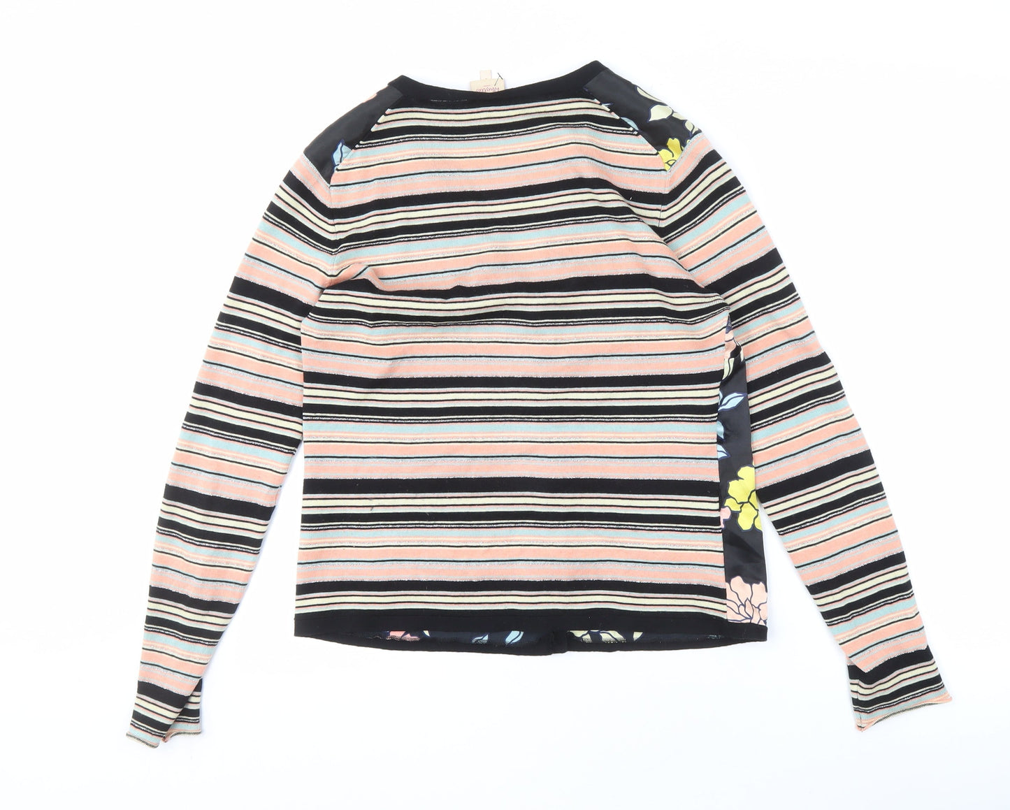 Womens UK Size 4 Whistles Multicoloured Basic Blouse